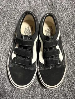 Vans ベルクロスニーカー ブラック/ホワイト