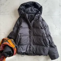 美品 23区 シレータフタ コンパクトダウンコート ショート 手洗い可◆ブラック