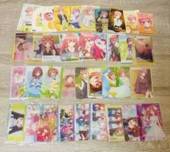 【37枚セット】五等分の花嫁 カード まとめ売り ウエハース 5つ子