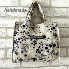 ハンドメイド 北欧風ミニトート・ランチバック