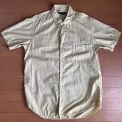 COMME des GARÇONS HOMME 半袖シャツ L ベージュ