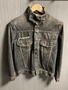 00s denim jacket archive opium y2k短丈モード - メルカリ