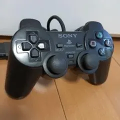 動作品！PS2 プレイステーション2 コントローラー SCPH-10010　黒