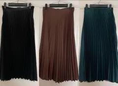 【値下げ】ZARA プリーツスカート　3点セット