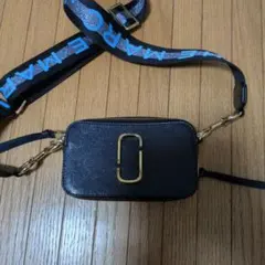 MARC JACOBS ナイロン ショルダーバッグ レオパード柄ストラップ