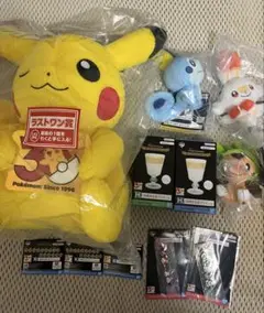 ポケモン 一番くじ ラストワン賞、ぬいぐるみ 、メタルチャーム