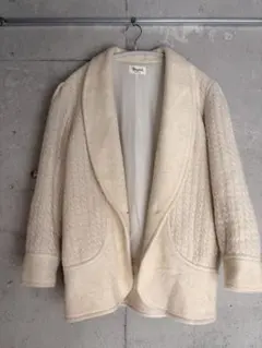 アイボリー ジャケット