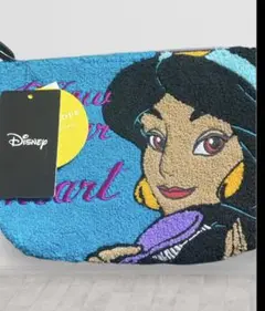 Disney　サガラポーチ　ジャスミン　クラッチ　バッグ　アラジン　未使用