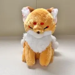 きつね ぬいぐるみ ちょコンと管キツネ あべかわもち 新品 未使用 超