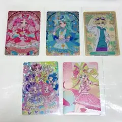 【匿名配送】名探偵プリキュア！キラキラカードグミ まとめ売り 5枚