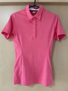 PUMA レディース ポロシャツ ピンク 半袖