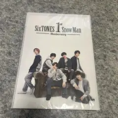 SixTONES 1st Snow Man Anniversaryクリアファイル