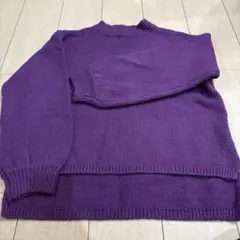 パープルセーター紫
