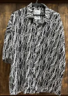 SHAREEFシャリーフDRAWING PT S/S BIG SHIRTS 総柄のサムネイル