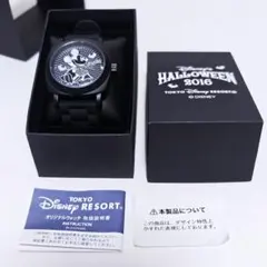 ディズニーハロウィン 2016 腕時計 ヴァンパイア ミッキー コウモリ