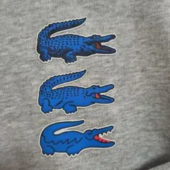⭐️新品同様⭐️LACOSTE タイムラインクロック スウェット S 3連のサムネイル
