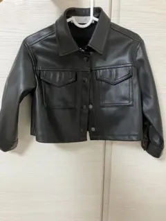 【ZARAレザージャケット】
