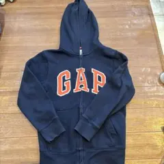 GAP KIDS ネイビー パーカー M (8)