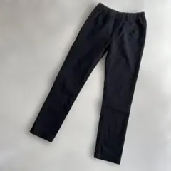 ブラックパンツ　ストレッチパンツ　130cm エルフィンドール　クラシック