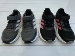 adidas Cloudfoam スニーカー 18センチ　2足セット