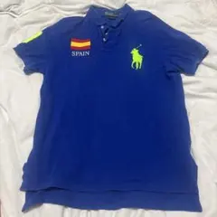 Ralph Lauren ポロシャツ ポロラルフローレン 青 M
