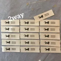 92 布 タグ 約1.5cm ネコ16枚 320円 ハンドメイド