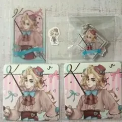 第五人格 キャラカフェ 「ビリヤードプレイヤー」コースター2枚&アクキー他