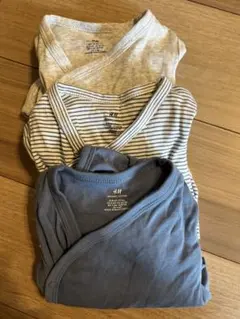 H&M オーガニック　ベビー肌着3枚セット　未使用品　70cm