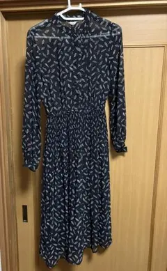 ✴︎Rune Marutan/黒シャツワンピース フリーサイズ(裏地付き)