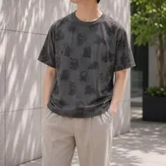 希少 藤子プロ【S】コロ助×ピットコラボ半袖Tシャツ 総柄 日本製キテレツ大百科のサムネイル