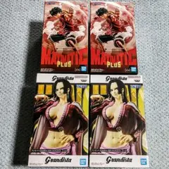 ワンピース MAXIMATIC ルフィ Grandista ハンコック 4個