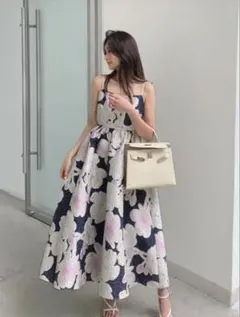 BIRTHDAYBASH 花柄キャミワンピース S