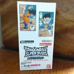 新品未開封 ドラゴンボール スーパーダイバーズ 40周年 1BOX　テープ付き