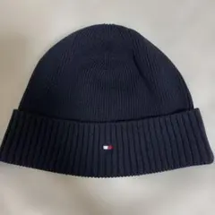 TOMMY HILFIGER ニット帽 ビーニー ワンポイントロゴのサムネイル