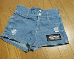 ANAP GIRL デニムショートパンツ　XS