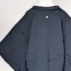 【未使用品】丹後ちりめん 羽織 着物ジャケット 和洋折衷 和モダン 黒 シルク