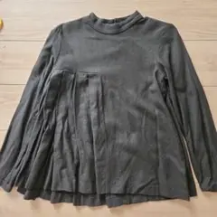 アイアムアイ☆IamI☆トップス☆グレー☆プリーツ☆カットソー☆秋