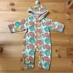 フリース カバーオール 80