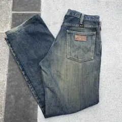 90s ラングラー　ストレートデニム　グランジやアメカジ