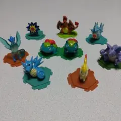 ポケモン　ポケモンフルカラー 9体＋おまけ