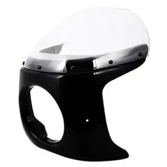 【週末値下げ】W800 純正オプション ビキニカウル 黒 純正オプションカスタム カワサキ W800 | 中古・新車バイクの