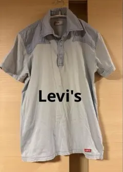 Levi's リーバイス　Red Tab ポロシャツ ライトブルー Lのサムネイル