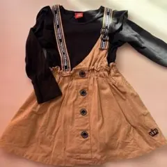 BABY DOLL サスペンダーワンピース 110