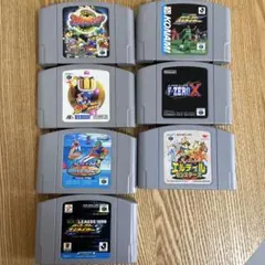 NINTENDO64 ゲームソフトセット　7点
