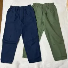 長ズボン2点セット ネイビー・カーキ