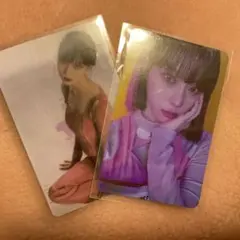 aespa winter トレカ二枚セット　savage おまけ付