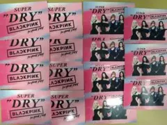BLACKPINK　アサヒスーパードライ　コラボステッカー２種類　計15枚セット
