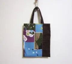ハンドメイド　小さな手提げバッグ★和柄①