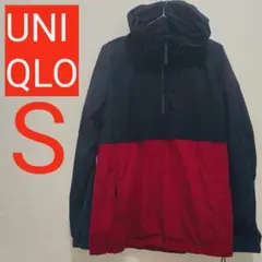 【美品】UNIQLO ユニクロ オーバーサイズアノラックパーカー S