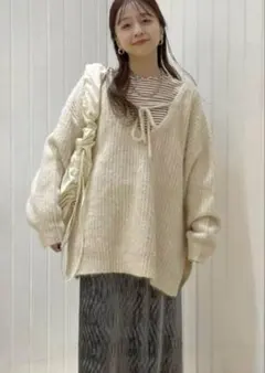 LOWRYSFARM ニット シャツ セット